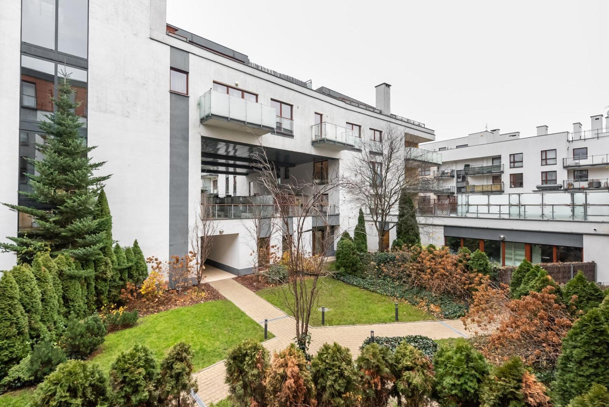 Wilanow Sarmacka Stylish Apartment Warschau Exterior foto